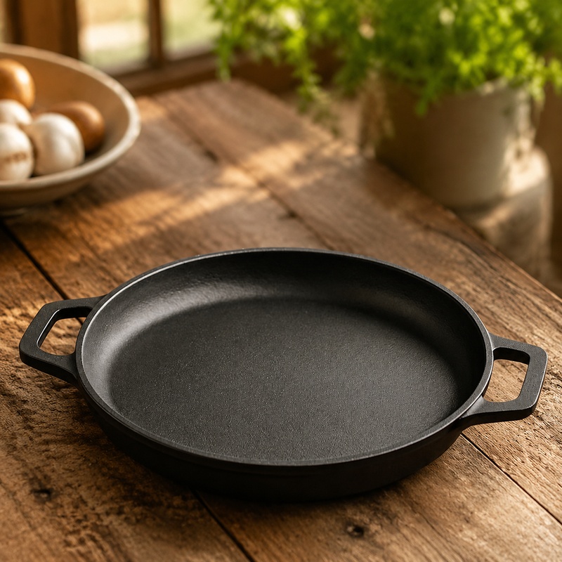 Mini Pancake Griddle - Yapışmaz Yüzeyli Ağır Hizmet Tipi Dökme