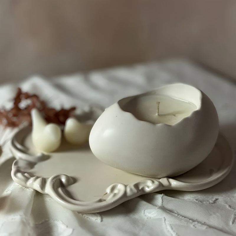 Potsticker Mold - Reçine silikon kalıp, 1 adet oval